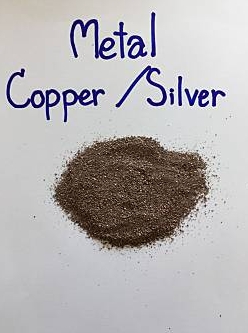 Metal : Copper / Silver